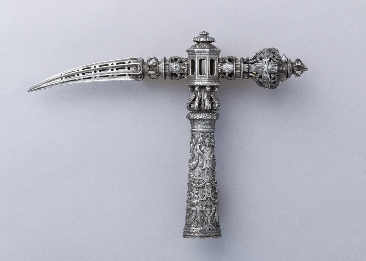 Head of a Ceremonial War Hammer, circa 1575, Italian
