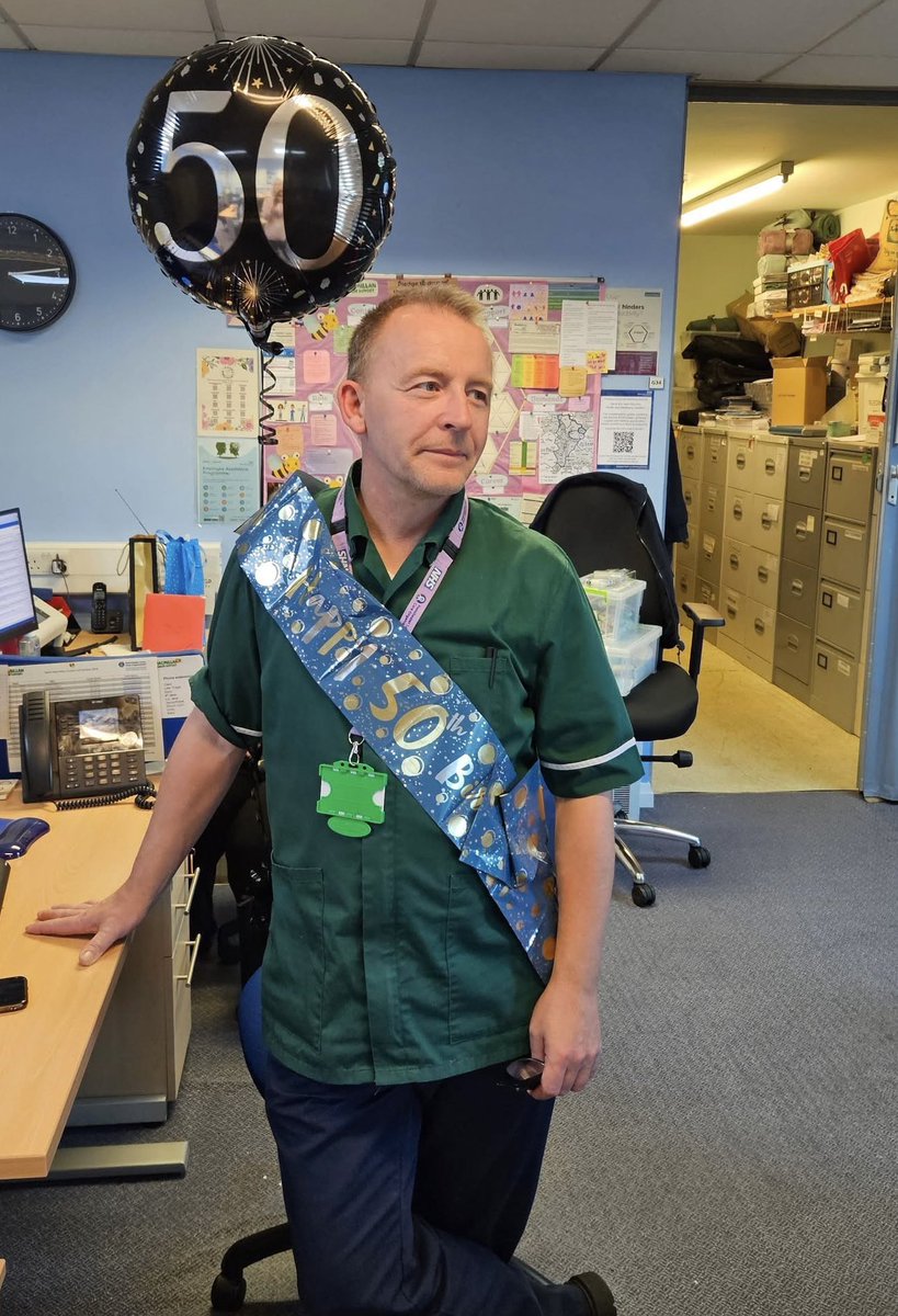 Wishing Terry one of our much loved Associate Practitioners, a fabulous 50th year! 🥳🎂🎈