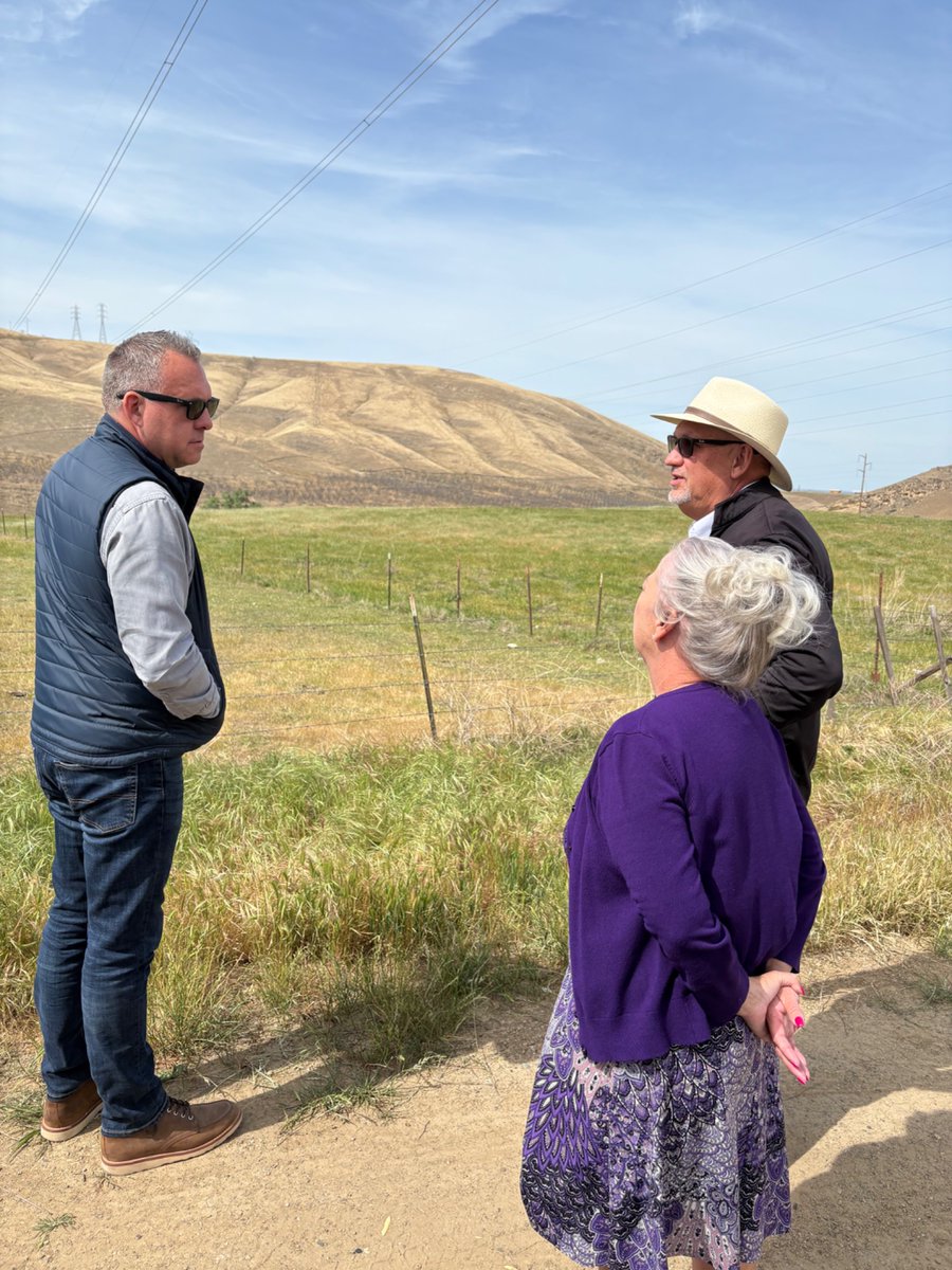 We greatly appreciate <a href="/RepAdamGrayCA/">Congressman Adam Gray</a> for joining us yesterday for a site tour of the Del Puerto Canyon Reservoir Project and for his support of this important water infrastructure project.