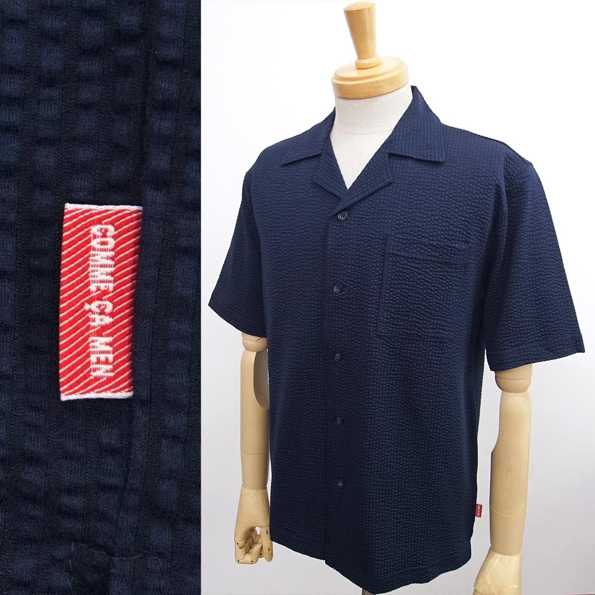 shinnae_yahoo's tweet photo. ✅定価9,680円→特価3,940円(税込)～【送料185円】セール

【新品】COMME CA MEN コムサ メン

🇯🇵日本製 優れたストレッチ シアサッカー ジャージ 半袖 オープンカラーシャツ【M】
https://t.co/uuMflJV7Uw

#commecamen #コムサメン #コムサデモード #shirt #ビジネスカジュアル #クールビズ https://t.co/K9I8ZkE0po