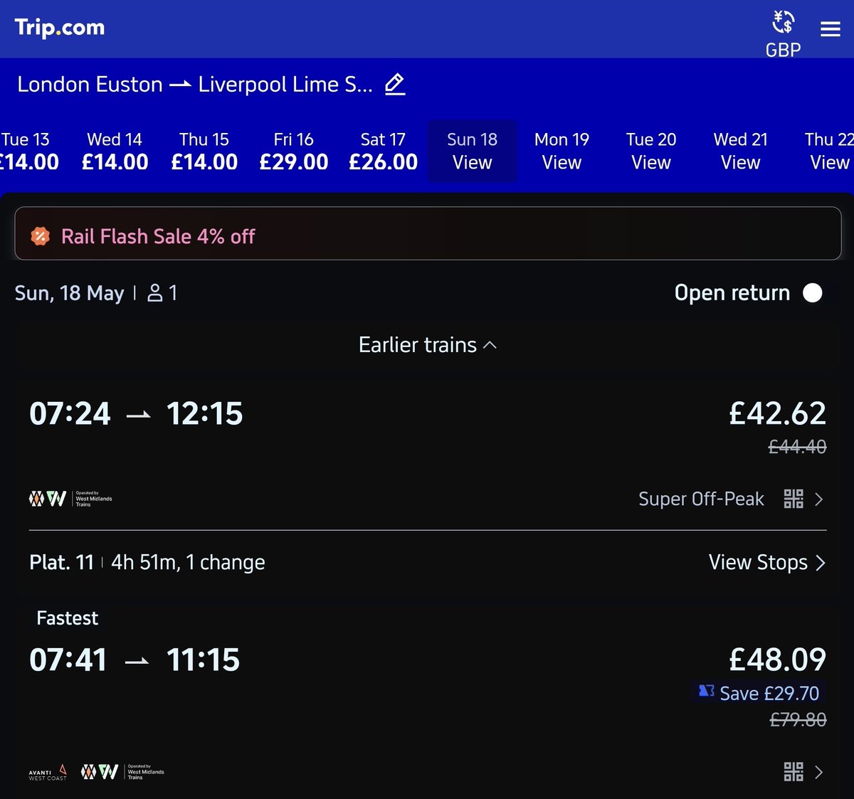 DavefcKelly's tweet image. #ShitShow  Any Evertonians travelling up to Goodison for the final time via London Euston will not arrive into Lime Street until 15 mins after KO

Any Southampton fan getting the 1st train will not arrive at Lime Street until after the game has finished 

#StopExploitingLoyalty