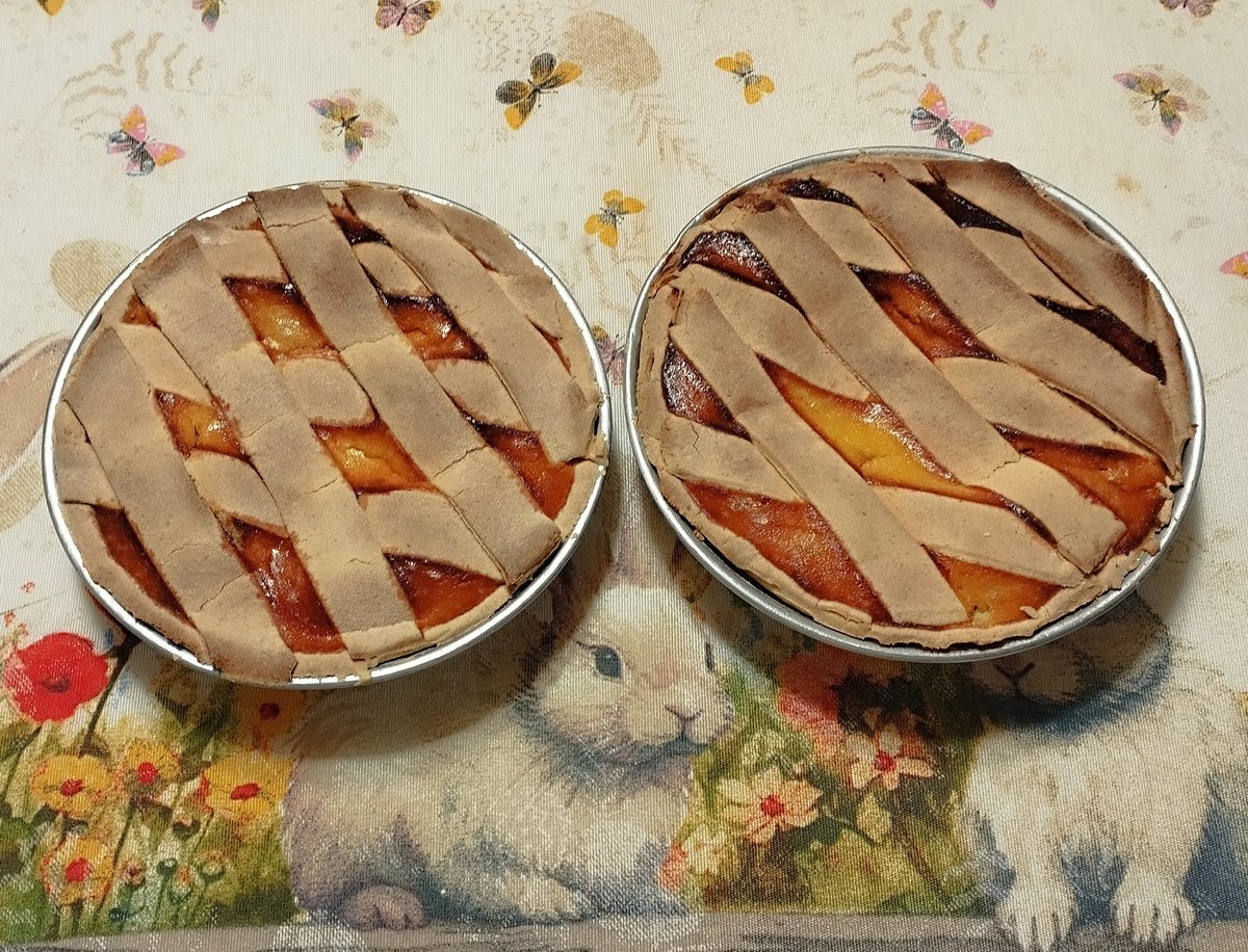EleAlMaradona's tweet photo. Pastiera gluten free? Fatto ✅
Figlie felici? Fatto✅
Tradizione salva? Fatto ✅
Casatiello stracciato senza glutine messo a lievitare? Fatto✅
Chi pulisce? Loro!! Fatto🤣🤣 #SenzaGlutine #PastieraTime #MammaChef #CucinareColCuore https://t.co/iVSbiG4cJn