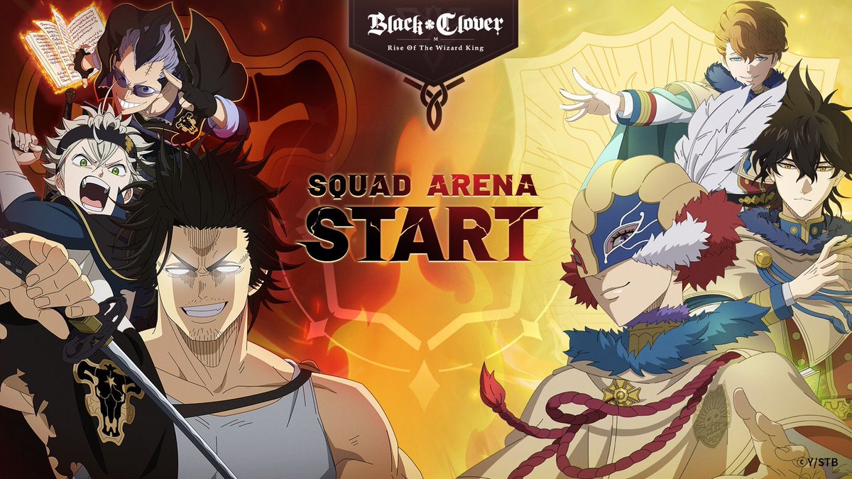 bclover_mobileg's tweet image. Squad Arena is Coming! 🛡️🔥
Gather your team and dive into the epic battles!
⚔️ Start: Event Time: 2025/04/17 04:00 ~ 04/23 23:59 (Server Time)
#BlackClover #BlackCloverM #RiseOfTheWizardKing #Garena