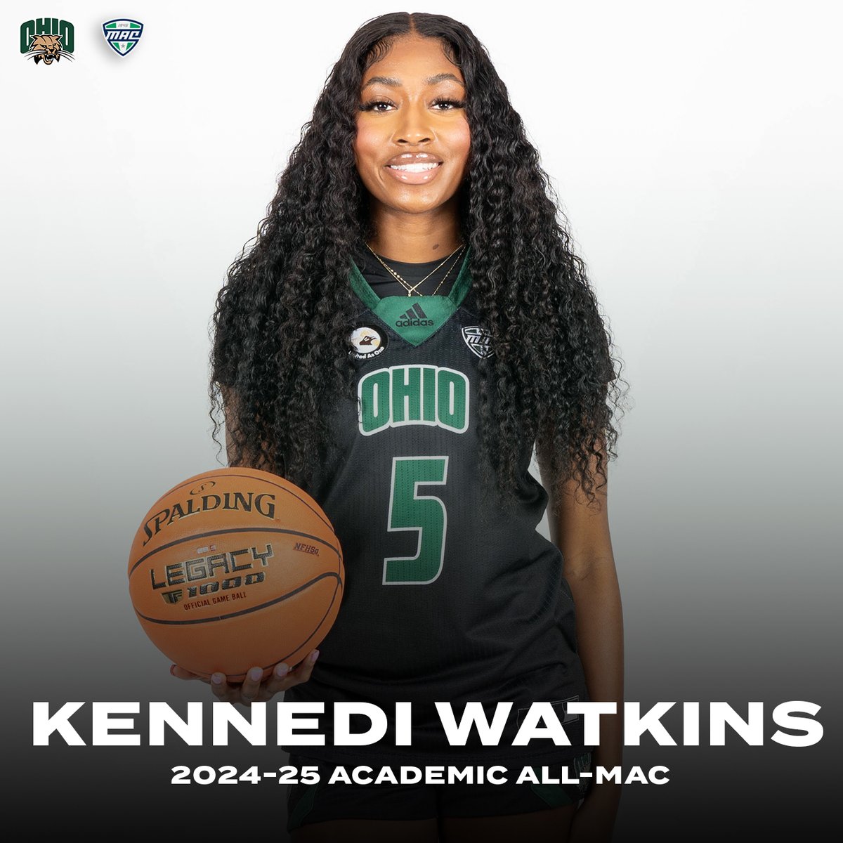 OhioWBasketball's tweet photo. 2024-25 ACADEMIC ALL-MAC 😺 

Congrats to Kate, Kennedi &amp; Bailey for earning Academic All-MAC honors!

READ MORE: https://t.co/wO8h2oSrm7

#OUohyeah https://t.co/xTJFv9tHD2