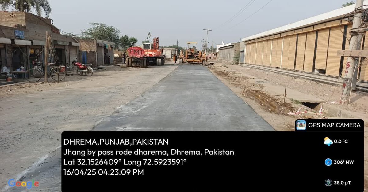 developingpak's tweet image. #سڑکیں_بحال_پنجاب_خوشحال 

Under Chief Minister Roads Restoration Program, Rehabilitation of Road from Dharma to Shahpur Sahiwal via Chak 92 More and Bungalow Sultanpur (Length: 26.20 Km) District #Sargodha 

#InfrastructureRevolution #DevelopingPunjab #PunjabProgress
