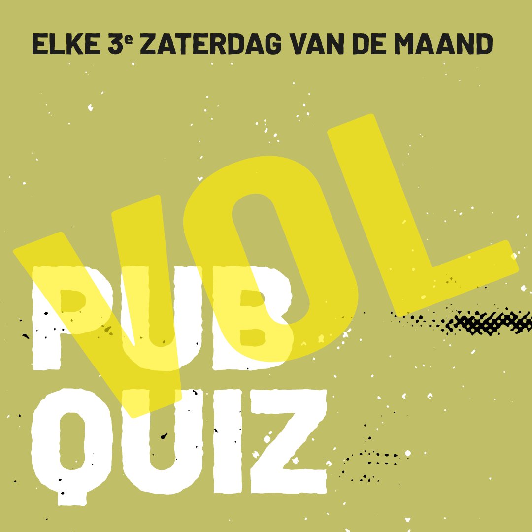 Met tegen de 100 aanmeldingen is de laatste Pubquiz van dit seizoen nu echt voller dan VOL. SUPER!

We gaan er met zijn allen wat moois van maken!
Let op: De inloop is zaterdag 18 april vanaf 19:00 en de start is stipt 19:30.