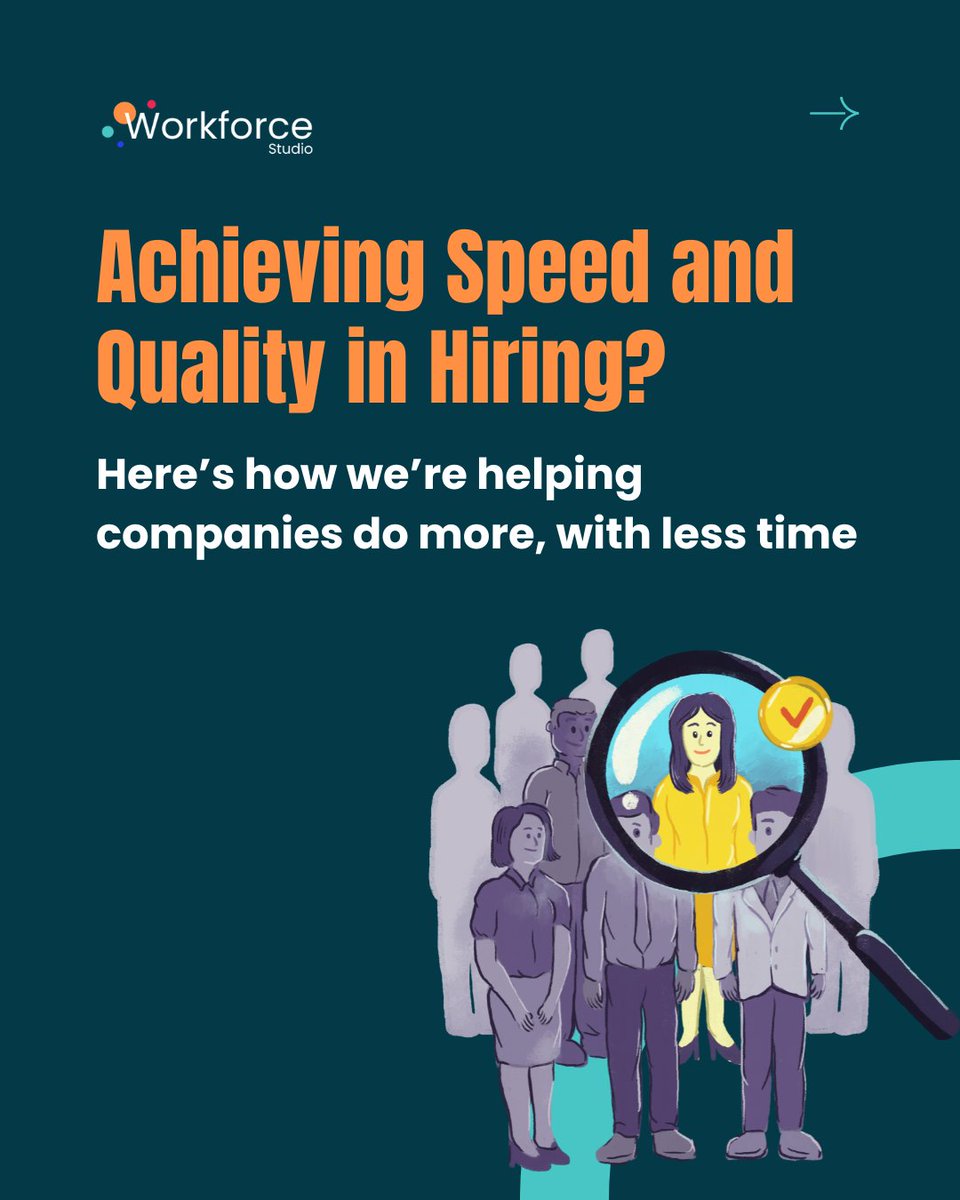 workforcestudio's tweet photo. Myth: You can’t hire fast and hire right. 
Reality: AI makes it possible. 

Discover how AI transforms recruitment. 
Try Workforce Studio today! 
https://t.co/MYXoHugRgT 

#TalentAcquisition #HRTech #FutureOfHiring #AIForHR #RecruitmentStrategy #SmartHiring #WorkforceStudio https://t.co/0eTtSr5HPQ