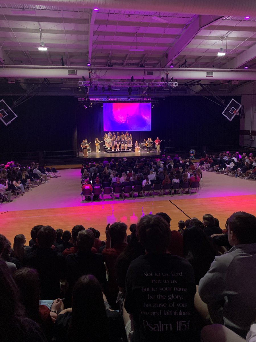 Davidson Academy Football (@bearsdavidson) on Twitter photo One of my favorite aspects of Davidson Academy is Chapel on Thursday! ⛪️
Specifically, I love the musical worship. Our student worship team leads every single week 🎶
I love their heart, faith, leadership, and willingness to share their talents♥️
<a href="/davidsonacademy/">Davidson Academy</a> <a href="/athletics_da/">DA Athletics</a> One of my favorite aspects of Davidson Academy is Chapel on Thursday! ⛪️
Specifically, I love the musical worship. Our student worship team leads every single week 🎶
I love their heart, faith, leadership, and willingness to share their talents♥️
<a href="/davidsonacademy/">Davidson Academy</a> <a href="/athletics_da/">DA Athletics</a>