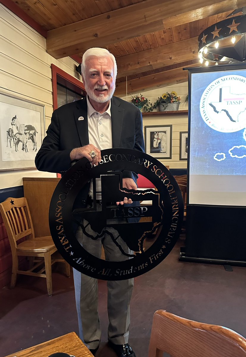 The <a href="/TASSP1/">TASSP</a> Spring Tour enjoyed the <a href="/Region10ESC/">Region 10 ESC</a> “family reunion” at Spring Creek BBQ in Richardson! Thx for your leadership, <a href="/angelee_morales/">Angelee Morales</a>, and Archie’s retirement gift from Royse City is amazing! Our next stop is the <a href="/region13/">ESC Region 13</a> meeting w/ Dustin Payne!
#connectedforpower