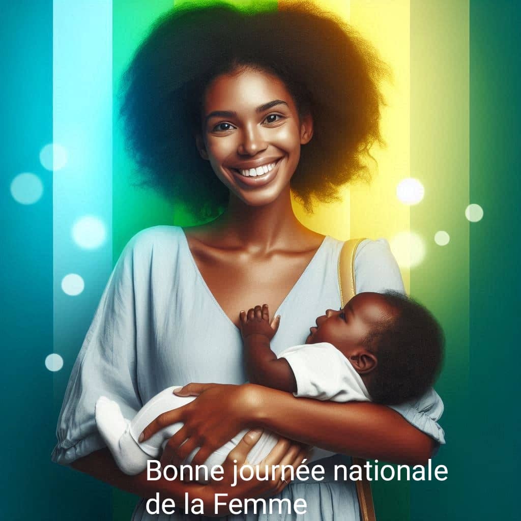 Bonne journée nationale de la Femme  🇬🇦💚💛💙
À vous toutes merveilles de la nature appelées à épauler, éduquer, élever et faire éclore des destinées.