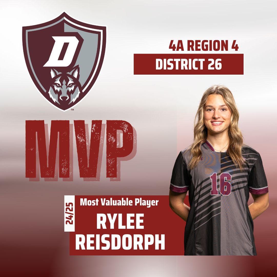 Davenport Girls Soccer (@dhs_gsoccer) on Twitter photo Rylee scored 55 goals this season which contributed to an incredible 161 DHS career scores. She lead our offense that outscored opponents 125 goals to 16 and was named the R4 4A District 26 Most Valuable Player.
Congratulations <a href="/RyleeReisdorph/">Rylee Reisdorph</a> on an outstanding season. Rylee scored 55 goals this season which contributed to an incredible 161 DHS career scores. She lead our offense that outscored opponents 125 goals to 16 and was named the R4 4A District 26 Most Valuable Player.
Congratulations <a href="/RyleeReisdorph/">Rylee Reisdorph</a> on an outstanding season.