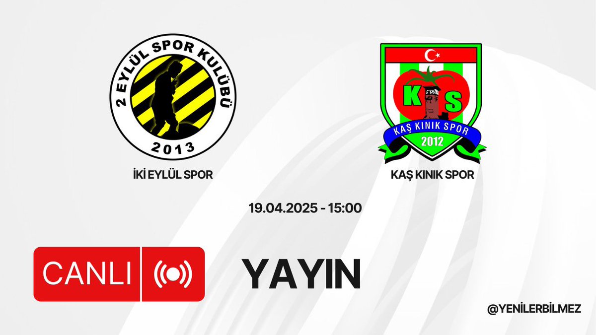 2eylulibsk's tweet photo. Bu hafta oynayacağımız Kaş Kınık Spor maçımızı 19.04.1025 Cumartesi saat  15.00’te aşağıda verdiğimiz youtube kanalından canlı izleyebilirsiniz.

https://t.co/fhbnsW7ZaY https://t.co/aCZdG0fSjL