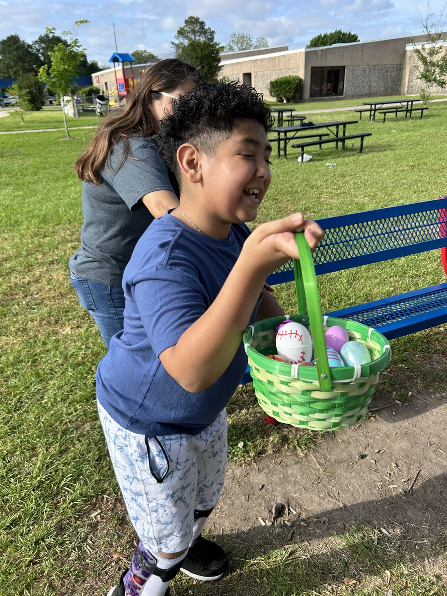 Easter egg hunt ft. My life skills friends 🩵