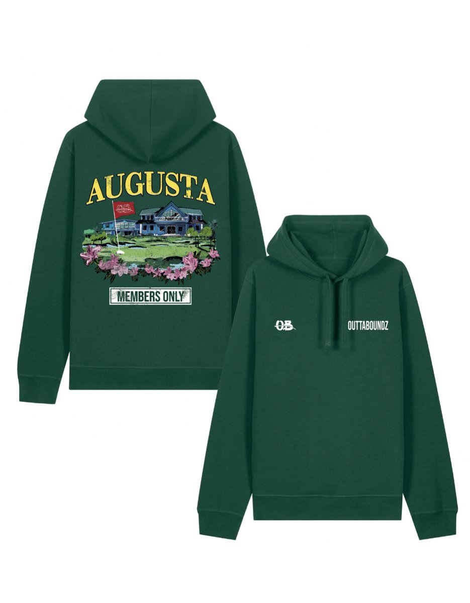 In honour of The Masters, and Rory's epic Grand Slam win, we've released a series of limited edition Augusta inspired hoodies🌺

Drop us a DM to secure yours now👊🏽