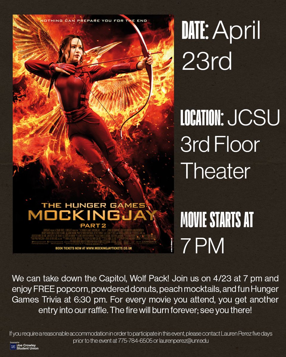 We all have one enemy, and that's Snow. Join us at 7 pm and witness the rebels' final stand as they launch a daring assault on the Capitol. Don't miss the thrilling end to Katniss Everdeen's journey, a rebellion that will change Panem forever. See you there, Wolf Pack!