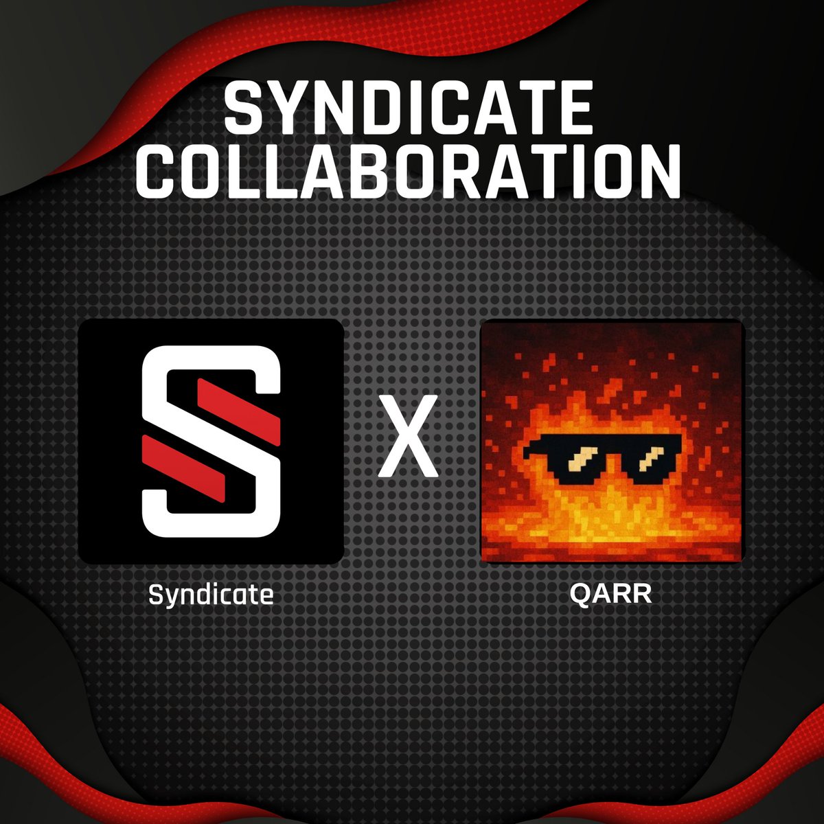 We are excited to Announce Our Latest Collab 

<a href="/syndicate_hub/">Syndicate</a> 🤝 <a href="/QARR_NFT/">QARR</a>  

The Children of Fire Are Waking Up

GTD Raffle Soon in Our Discord.