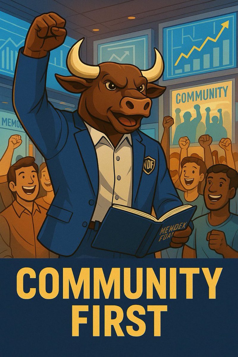 <a href="/MustStopMurad/">Murad 💹🧲</a> A meme is more than pixels—it’s language, resistance, hope. It outlives trends.
That’s why the ones built on community, like $MEMDEX, matter. They’re shaping the future of expression.

CA: 83iBDw3ZpxqJ3pEzrbttr9fGA57tttehDAxoFyR1moon