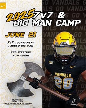 Isaia Fatuesi (@isaiafatuesi07) on Twitter photo Gods Blessings dont stop! Grateful and Blessed to say i have been invited by <a href="/AJMorganFB/">Andrew Morgan</a> to attend <a href="/VandalFootball/">Idaho Football</a> Prospect and Big man camps this summer!
<a href="/CoachNok/">Coach Fatuesi</a>
<a href="/coreysampson04/">corey sampson</a>
<a href="/Coach_Shellz/">Shelton Danzy</a> Gods Blessings dont stop! Grateful and Blessed to say i have been invited by <a href="/AJMorganFB/">Andrew Morgan</a> to attend <a href="/VandalFootball/">Idaho Football</a> Prospect and Big man camps this summer!
<a href="/CoachNok/">Coach Fatuesi</a>
<a href="/coreysampson04/">corey sampson</a>
<a href="/Coach_Shellz/">Shelton Danzy</a>