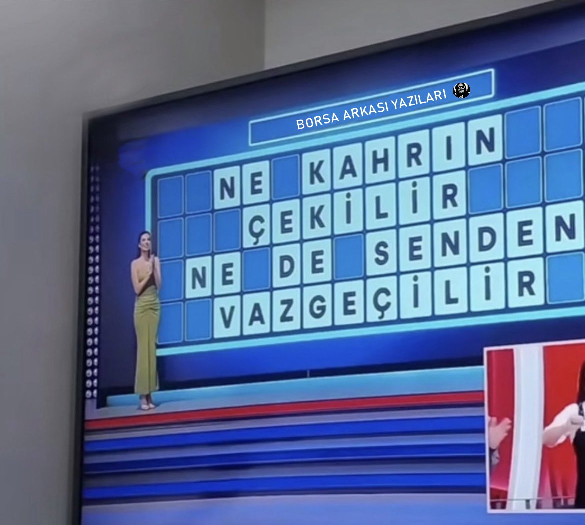 borsakahini's tweet photo. Ne kahrın çekilir ne de senden vazgeçilir.. #bist100 😂 https://t.co/2mWN81N6jw