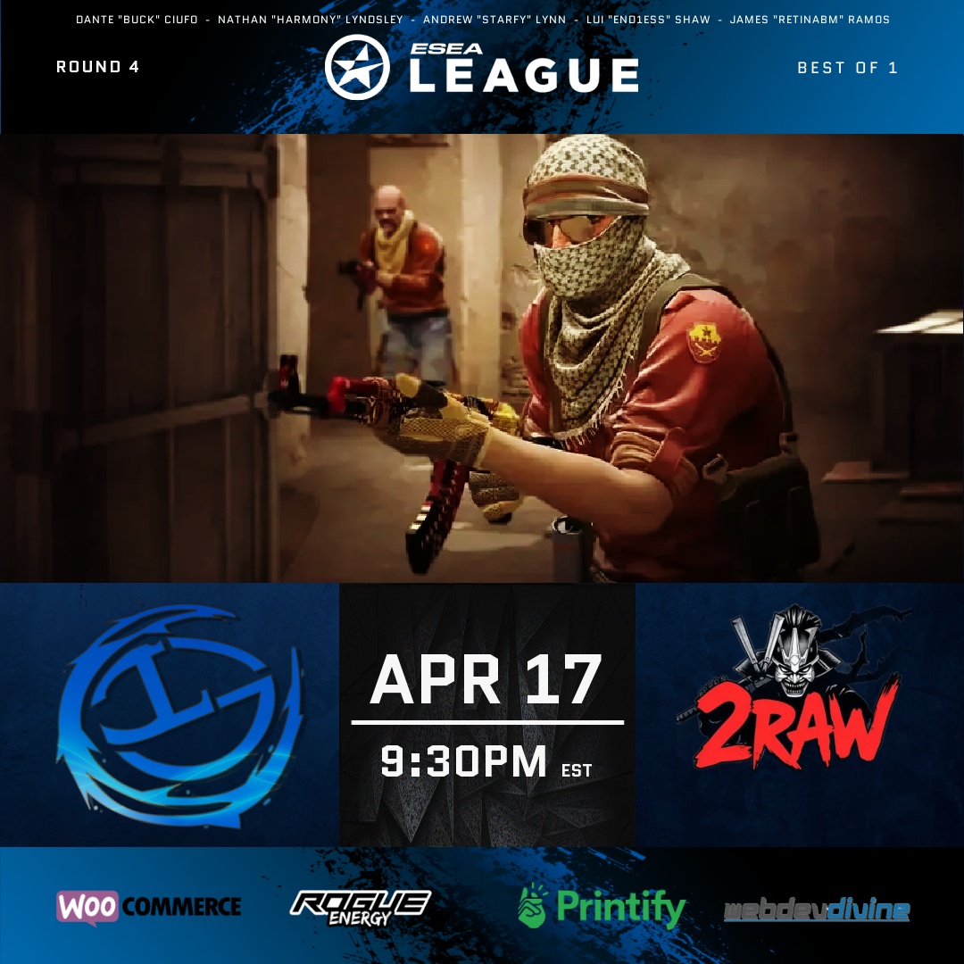 lurkergamingpcs's tweet image. Game 4 today with Lurker Gaming taking on 2 RAW at 9:30PM EST!

Watch live at twitch.tv/lurkergamingpcs

#LurkerGaming #LGCS2