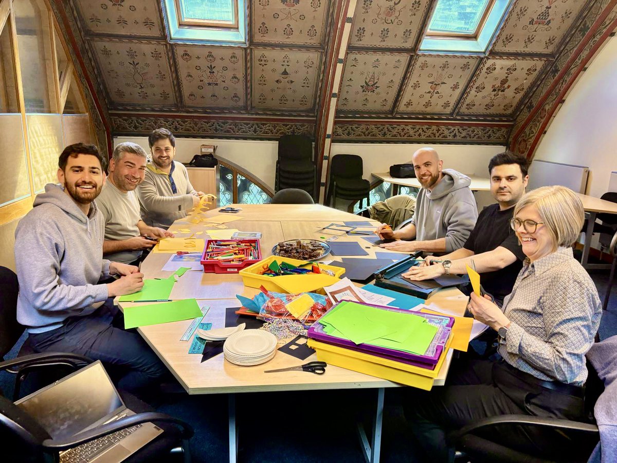 Preparing activities this afternoon for Good Friday Stories &amp; Crafts. 🎨 There’s still time for families to book to join us tomorrow, from 10:30am - 12 midday: ticketsource.co.uk/newcastle-cath…. Designed for children aged 4-11 and their grown-ups but suitable for all! 🧑‍🧑‍🧒‍🧒✝️