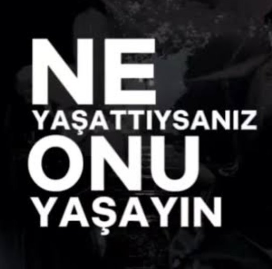Şimdilik YARINA bıraktım ama kimsenin YANINA bırakmayacağım

Kendime ana avrat küfür ettirene kadar hakkımı ve rızkımı yiyenlerle uğraşacağım

En ufak geri vites yapan Şehitoğlu dünyanın en büyük ŞEREFSİZİ olsun

12 Ağustos sonrası görüşüp hesaplaşacağız

ALLAH BÜYÜK