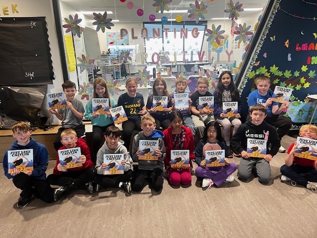 The Jensen Family gifted every 3rd grader in the state a copy of Just Like Caitlin! This book highlights Caitlin Clark's story &amp; inspires readers with lessons on dreaming big, working hard &amp; valuing relationships. Thank you, Jensen Family, for this amazing act of kindness! 🌟🏀