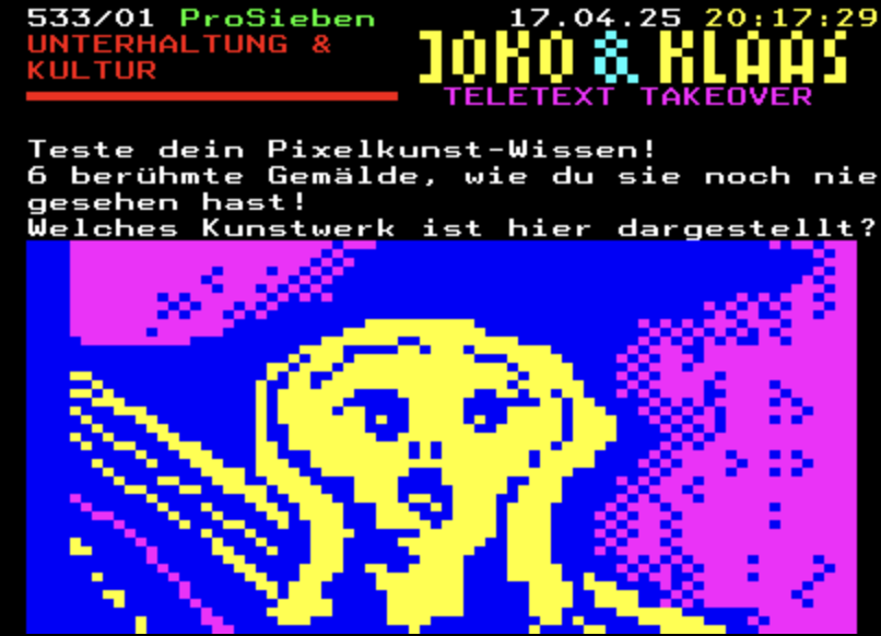 Und alle gerade so vor dem Fernseher: #jklive