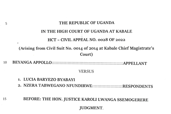 High Court Affirms That a Challenge to Estate Distribution Must be Brought via Revocation or Amendment of The Grant. One cannot circumvent this through a trespass suit. 

The Court further affirmed that oral claims to land, especially family land, must be corroborated by