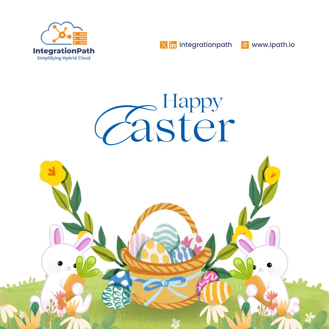 integrationpath's tweet image. Happy Easter! 💐✨

#HappyEaster #EasterWishes #IntegrationPath
