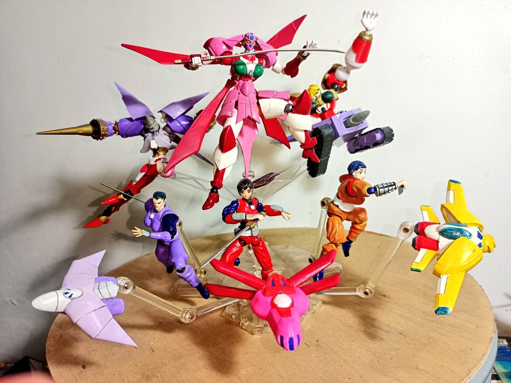 boma83's tweet image. Full team Getter Zan ゲッターロボ斬
#getterrobo