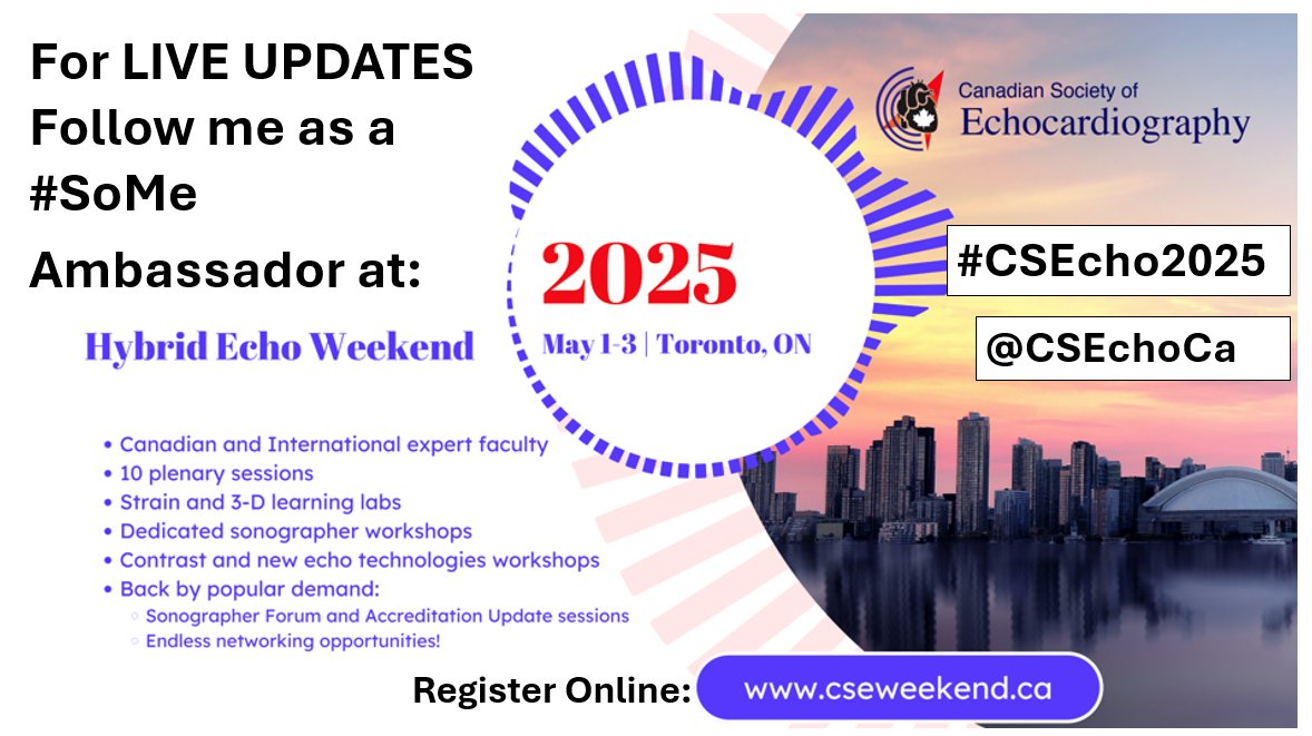 Kibar Yared (@kibaryared) on Twitter photo Excited to be an official #SoMe Ambassador for #CSEcho2025! Join me May 1-3 in Toronto for cutting-edge education, networking, innovation in #EchoFirst!  Follow for live updates! Excited to be an official #SoMe Ambassador for #CSEcho2025! Join me May 1-3 in Toronto for cutting-edge education, networking, innovation in #EchoFirst!  Follow for live updates!