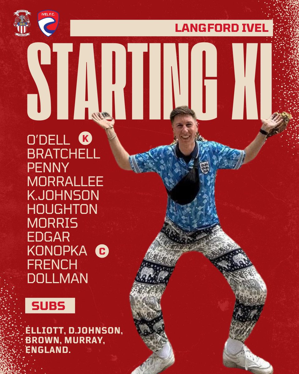 📝 TEAM SHEET 📝

The penultimate game of the season with a chance to clinch the title! 

🏥 Dollman starts up top
💪🏻 Morrallee holds down the defence 
⚽️ French, Konopka and Elliott fighting for the leagues top bagsman
