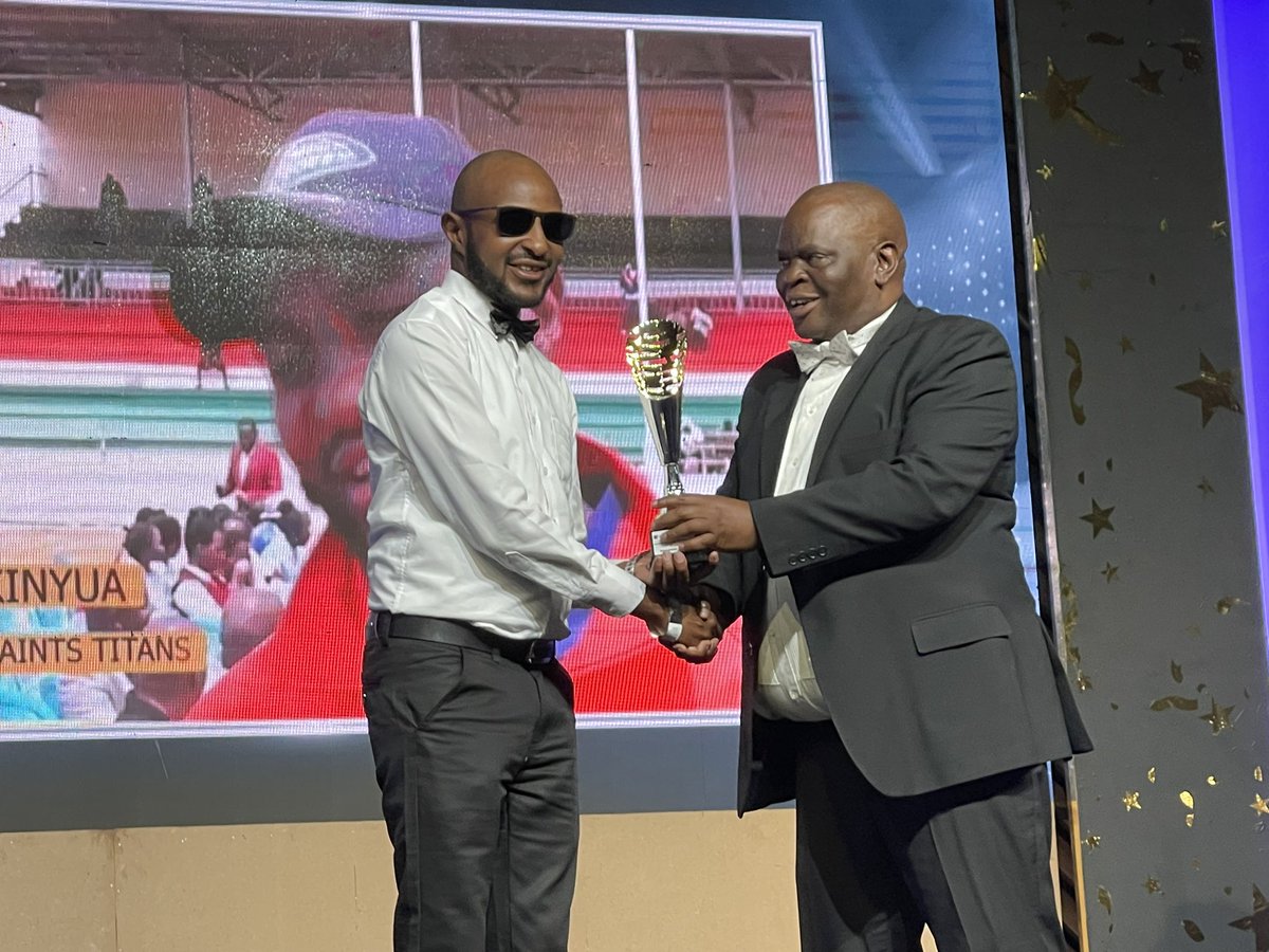 School Team of the Year Coach 2024 is Benson Mwenda 

#SoyaAt21 #SoyaAwards #celebratingsportsexcellence