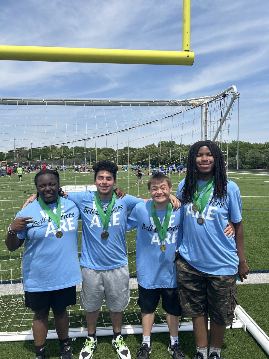 4x100 Relay Goal Medalists : The A Team , Autumn, Adrian, Ayedan and Anthony !!