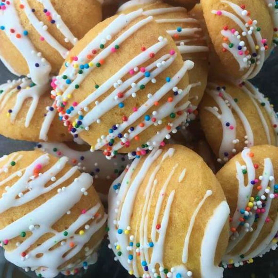 Easter is just days away—and our holiday favorites are ready for you!

Stop in for our Large Easter Cookies and Mini Easter Cookies—bright, festive, and full of flavor! Perfect for baskets, brunch, or just a sweet seasonal treat. 🌼💛

#SpringTreats #BakeryFresh #HolidayBaking