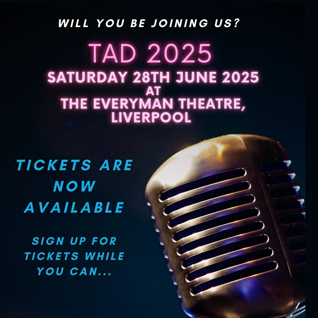 Will you be joining us in Liverpool? 👀

If you haven't got your ticket for #TAD2025 - don't worry there's still a bit more time...

👉 Please visit tinyurl.com/54npkktf to sign up for tickets ASAP to avoid missing out!

We look forward to seeing you all there 💙