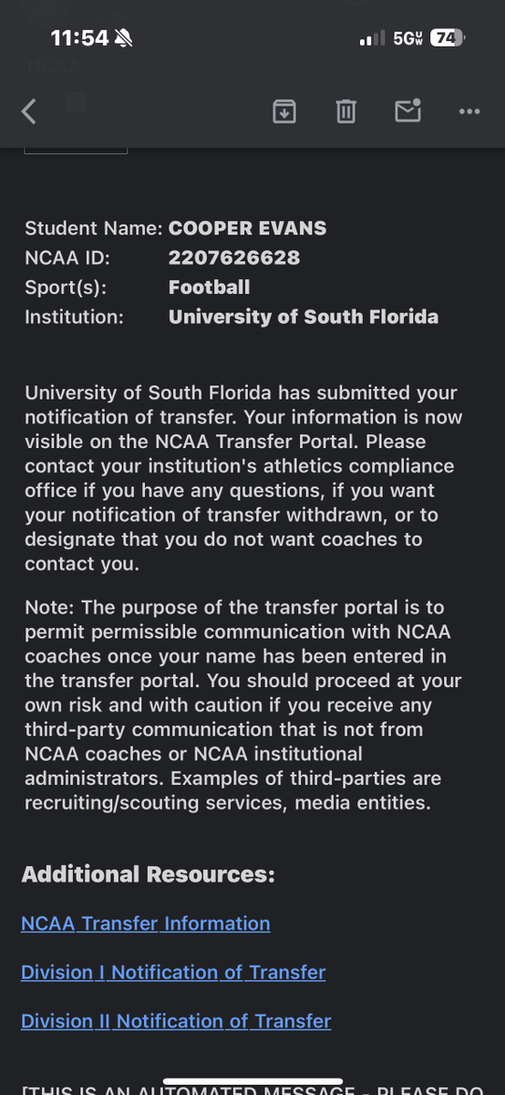 Cooper Evans (@coopere37559020) on Twitter photo I would like to thank USF as a whole, especially Coach Majewski and Coach Creamer, for all of the opportunities on and off the field to grow as a player and a man. With that being said, I will be entering the transfer portal with 4 years of eligibility remaining. <a href="/CoachMarcNolan/">Coach Marc Nolan</a> I would like to thank USF as a whole, especially Coach Majewski and Coach Creamer, for all of the opportunities on and off the field to grow as a player and a man. With that being said, I will be entering the transfer portal with 4 years of eligibility remaining. <a href="/CoachMarcNolan/">Coach Marc Nolan</a>