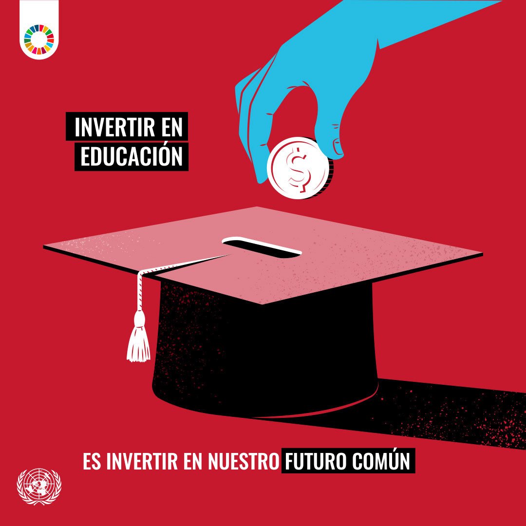 La educación es un DERECHO, no un privilegio. 📚💙

Millones de niños quedan excluidos por no poder pagar. Rompamos el ciclo de desigualdad y garanticemos educación de calidad para todos.

🔄 Apoya los #ObjetivosMundiales de educación para todos: un.org/sustainabledev…