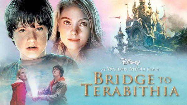 Have you listened to our new episode on Bridge to Terabithia yet?

We dive into this scarring and uplifting drama from the late aughts to discuss Disney marketing, death in childhood movies, Josh and AnnaSophia, and more. 

Listen here: podcasts.apple.com/us/podcast/the…