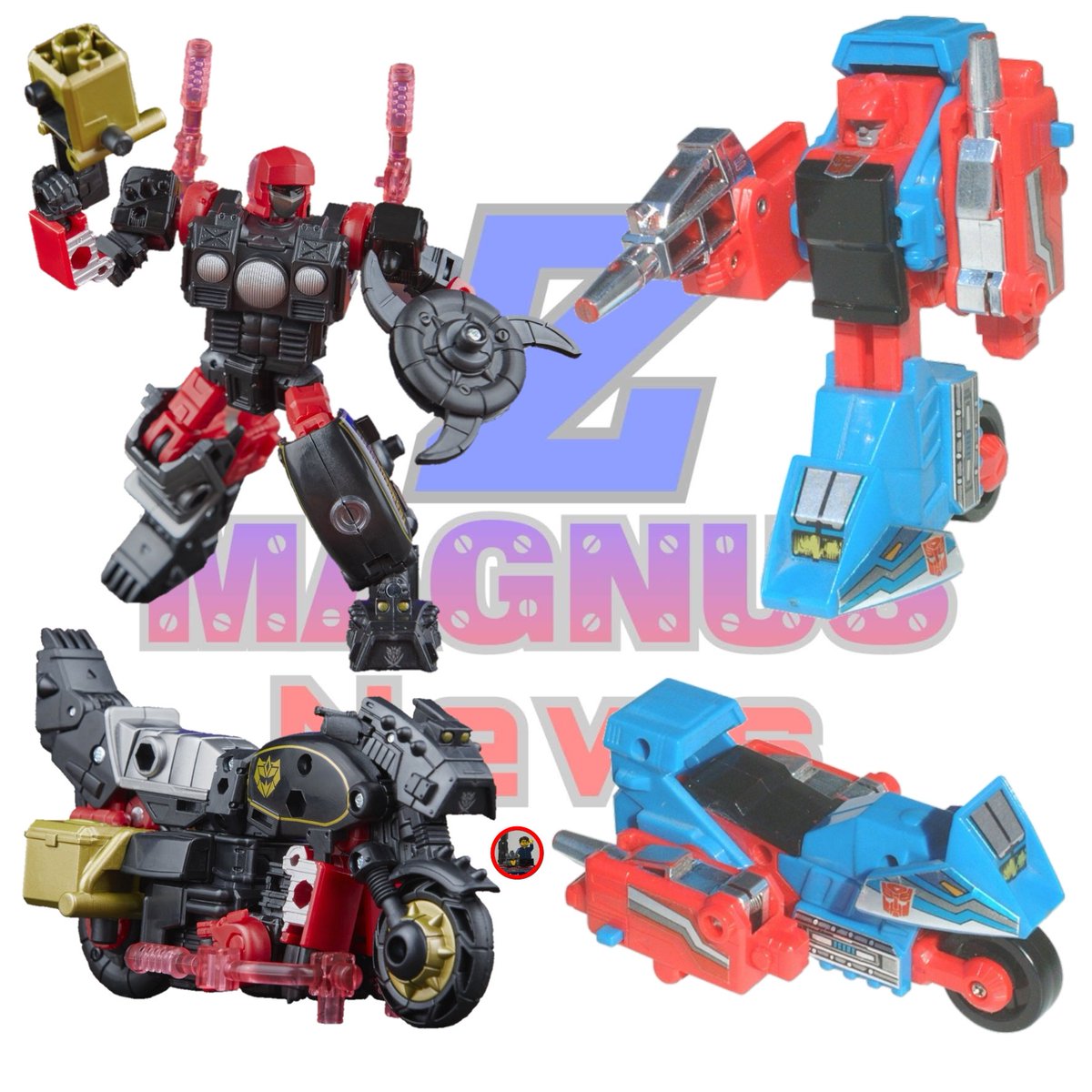 Z_Magnus_News's tweet image. Hoy en posibles repintados y remoldeados Wheeljack Earthrise para hacer a Backstreet, Road Pig de Legacy United para hacer a Override y Needlenose de Legacy Evolution para hacer a Dogfight

#transformers 
#transformerslegacyevolution 
#transformerslegacyunited