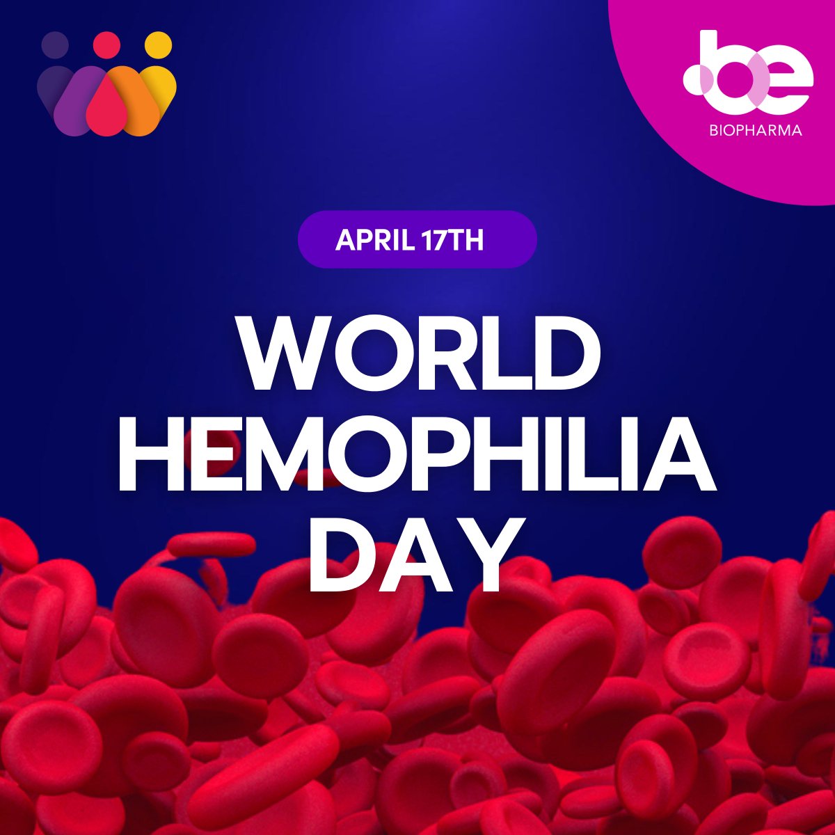 This #WorldHemophiliaDay, we’re raising awareness for those impacted by hemophilia. We’re proud to be innovators in the space as we pioneer B cell medicines to transform care for people living with serious diseases. #BeBio #WHD2025