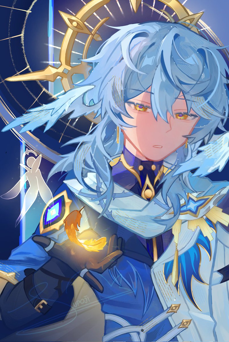 Sunday &amp; Robin
— Will our paths converge 'neath a sun
#HonkaiStarRail #SundayHSR #RobinHsr