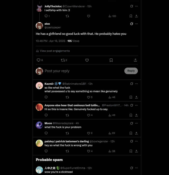 casiopaper's tweet image. Someone called their selfshipper gang on me😭