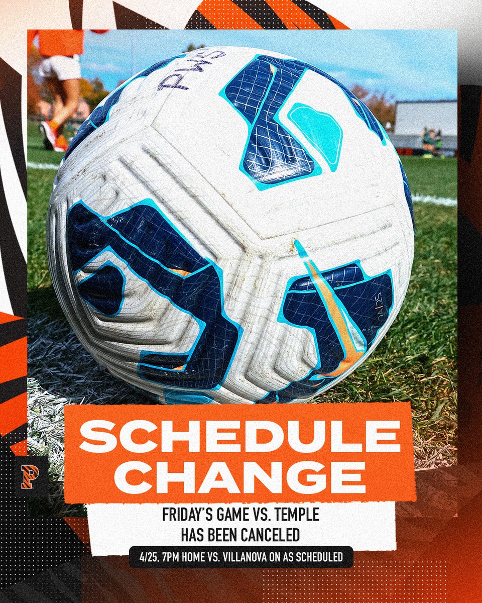 Our scheduled game for this Friday against Temple has been canceled.

See you next Friday, Apr. 25, when we host Villanova!