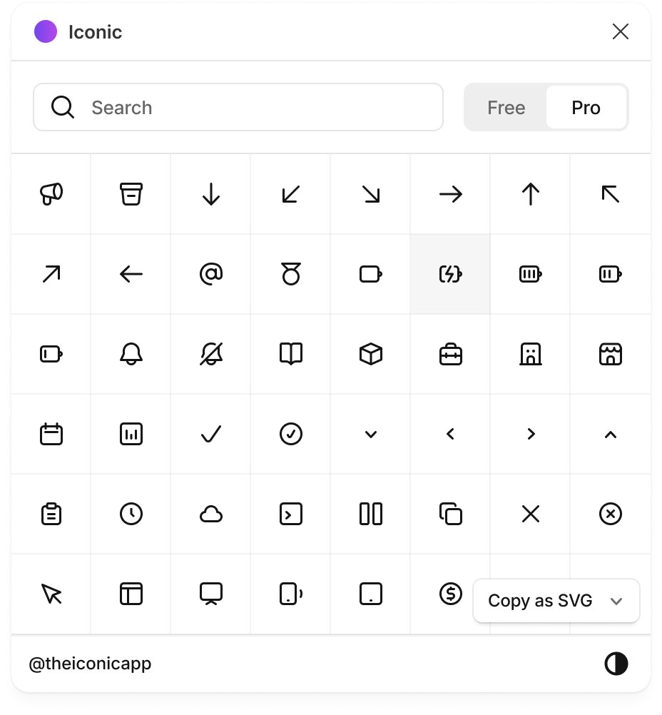 I'm pretty shocked how much I've enjoyed building the <a href="/theiconicapp/">Iconic</a> <a href="/figma/">Figma</a> plugin with <a href="/jamesm/">James McDonald</a>. Reminds me why I enjoy working with different product platforms.