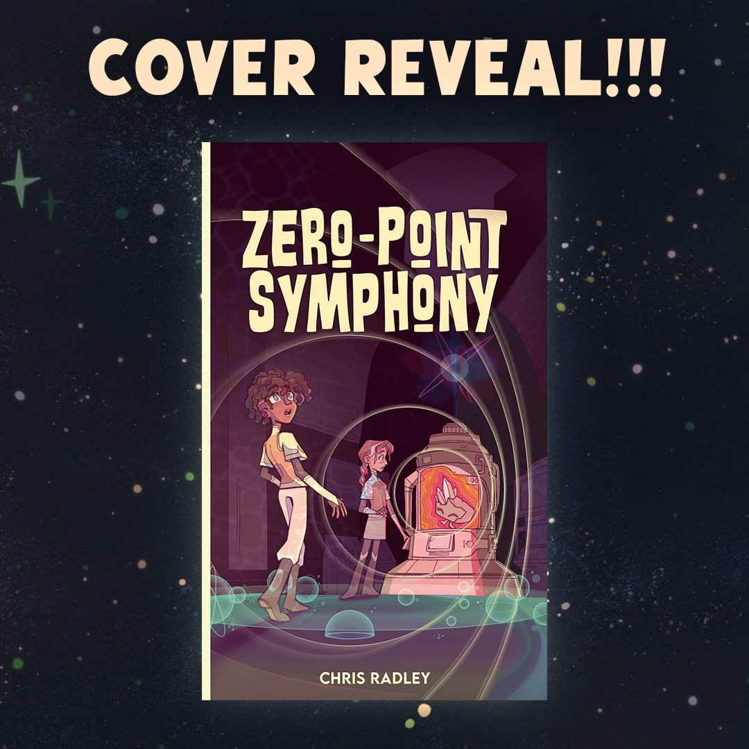 The time has come!!! I'm SO happy to finally be able to reveal the cover for Zero-Point Symphony.  

Thank you so much to <a href="/neptuneboneface/">🌼 Darcy Dee 🌼</a> for their amazing work!  

Release date information will be coming soon!!!  

#booktwt  #scifi #cozyscifi #startrek #space #scifibooks