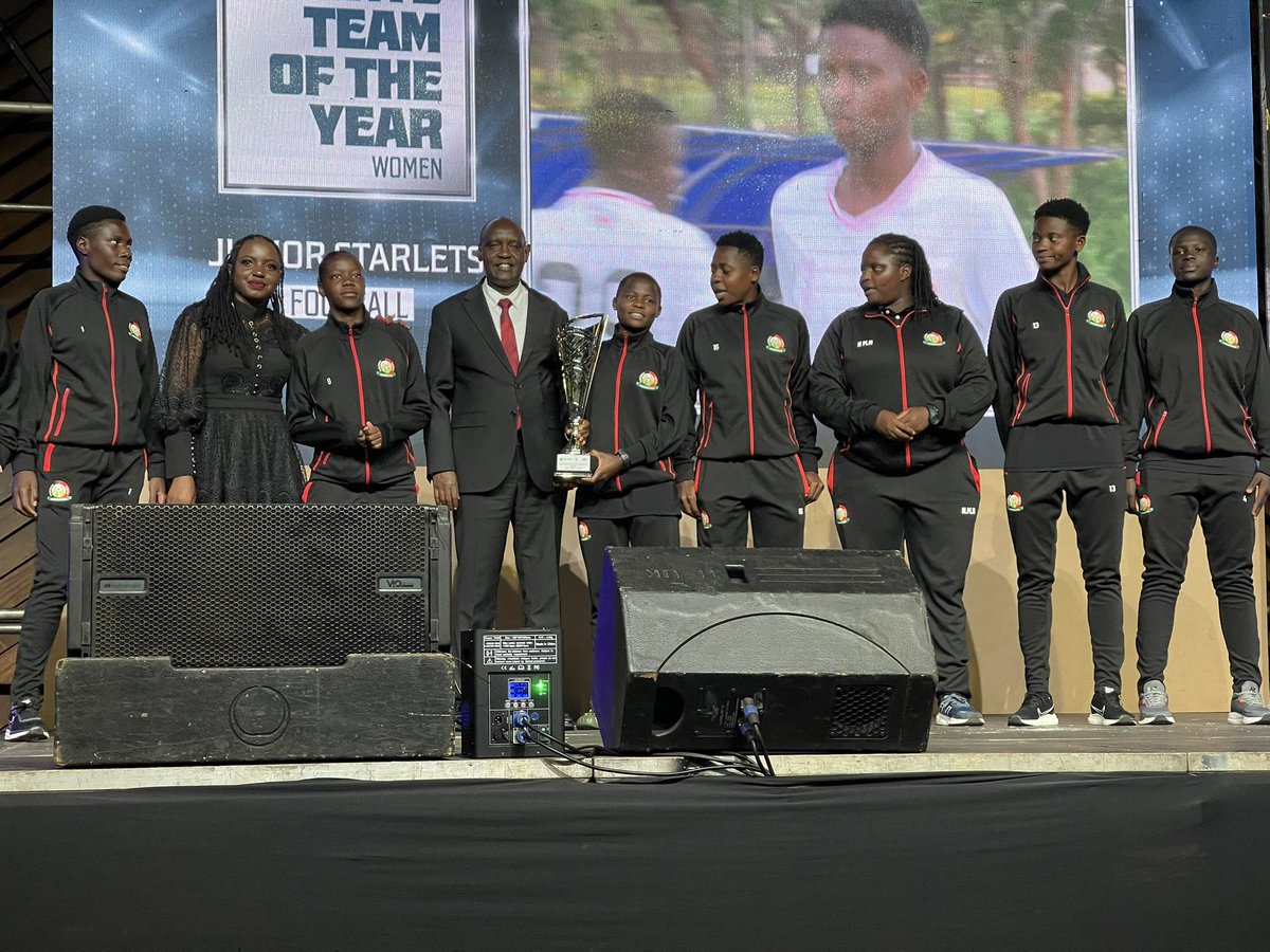 Sports Team of the Year Women SOYA 2024 is;

Junior Starlets (National Under 17 women’s Football)

#SoyaAt21 #SoyaAwards #celebratingsportsexcellence