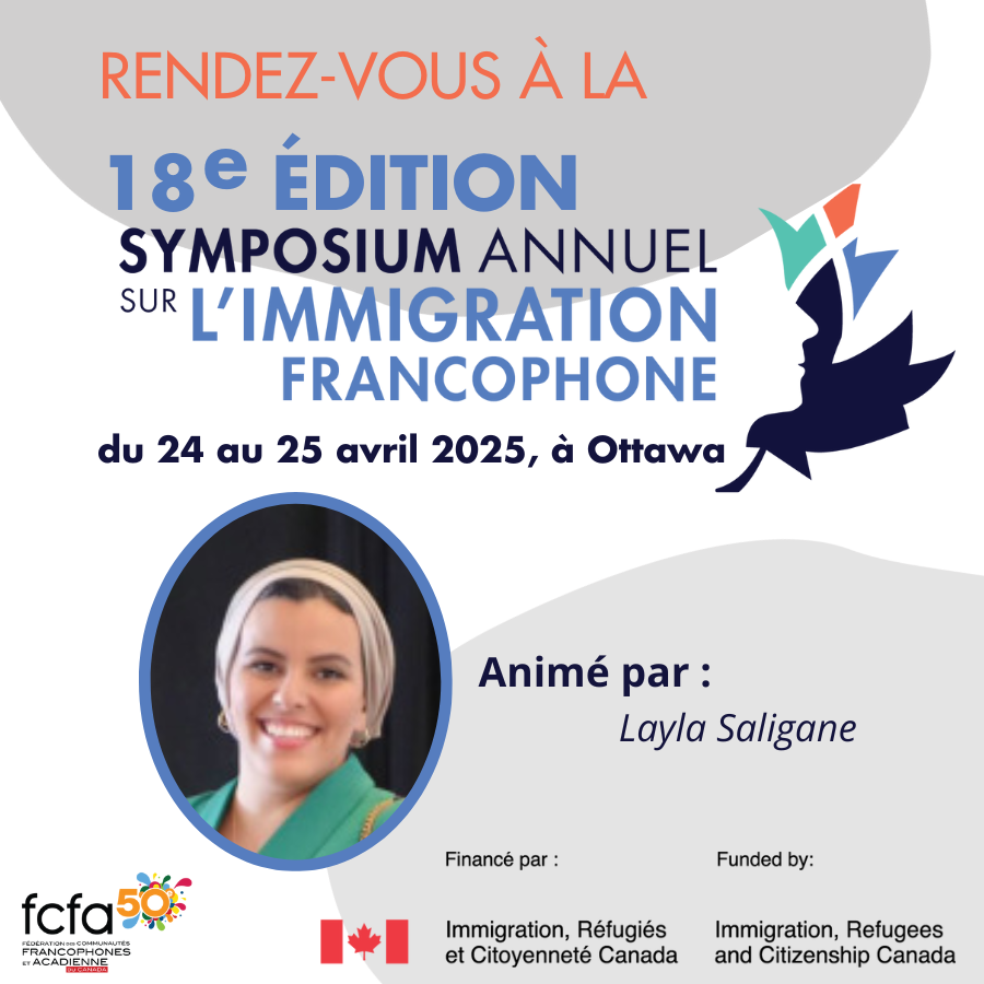 On peut dire que le choix de notre animatrice, Layla Saligane, ne s'est pas fait au hasard !

Son objectif : amplifier la voix de la francophonie en milieu minoritaire ! 

Pour en savoir plus sur Layla👇site.pheedloop.com/event/EVEYQNAI…
#Symposium2025 #immigrationfrancophone