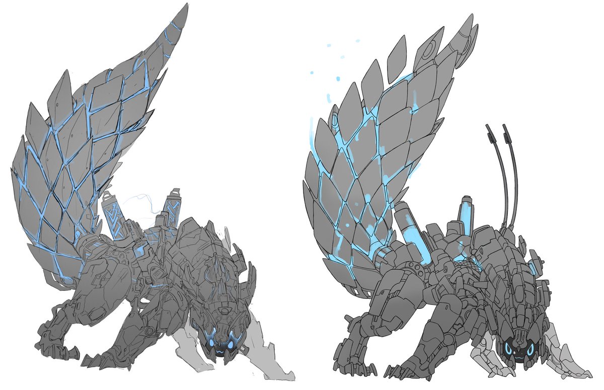 MECHA KADACHI
2021 vs 2025 wip